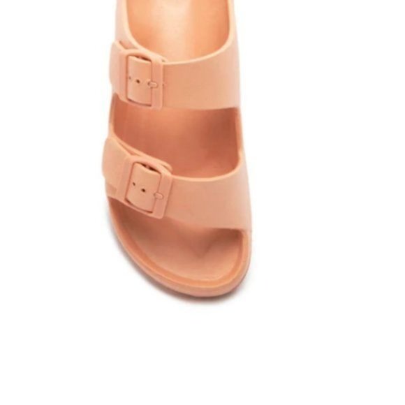!! NEW !! Lightweight Double Buckle Sandals – Coral - Picture 7 of 9